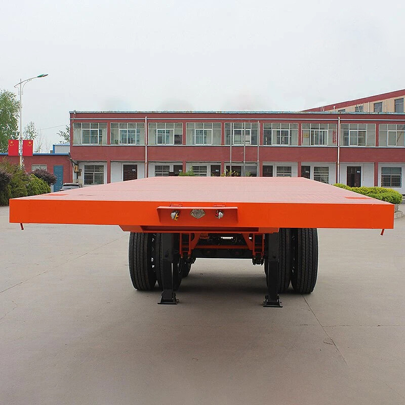 2 AXLE FLATBED TRAILER
