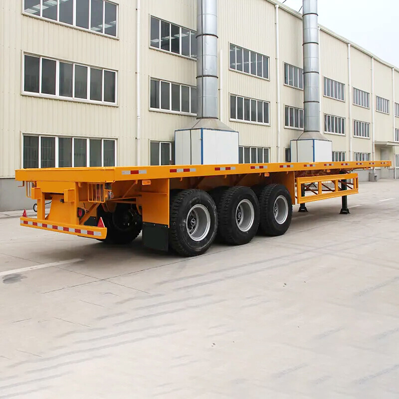 3 Axles 40FT Container Trailer For Sale