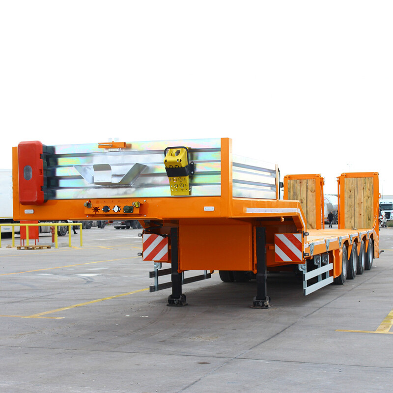 4 Line 8 Axle Lowboy Trailer
