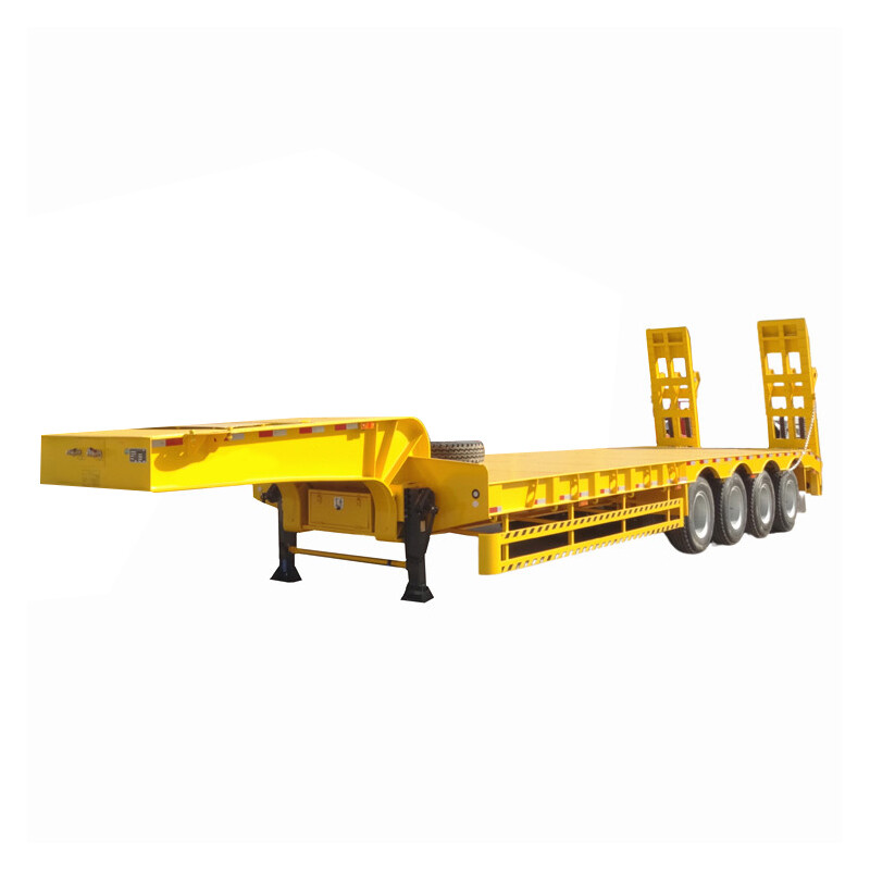 4 Axle 80 Ton Low Loader Trailer