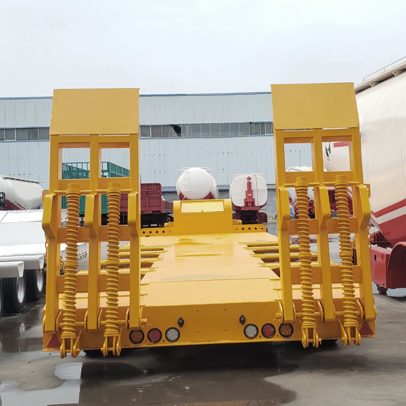 4 Axle 80 Ton Low Loader Trailer