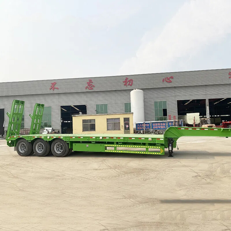 Gooseneck Detachable Low Bed Trailer