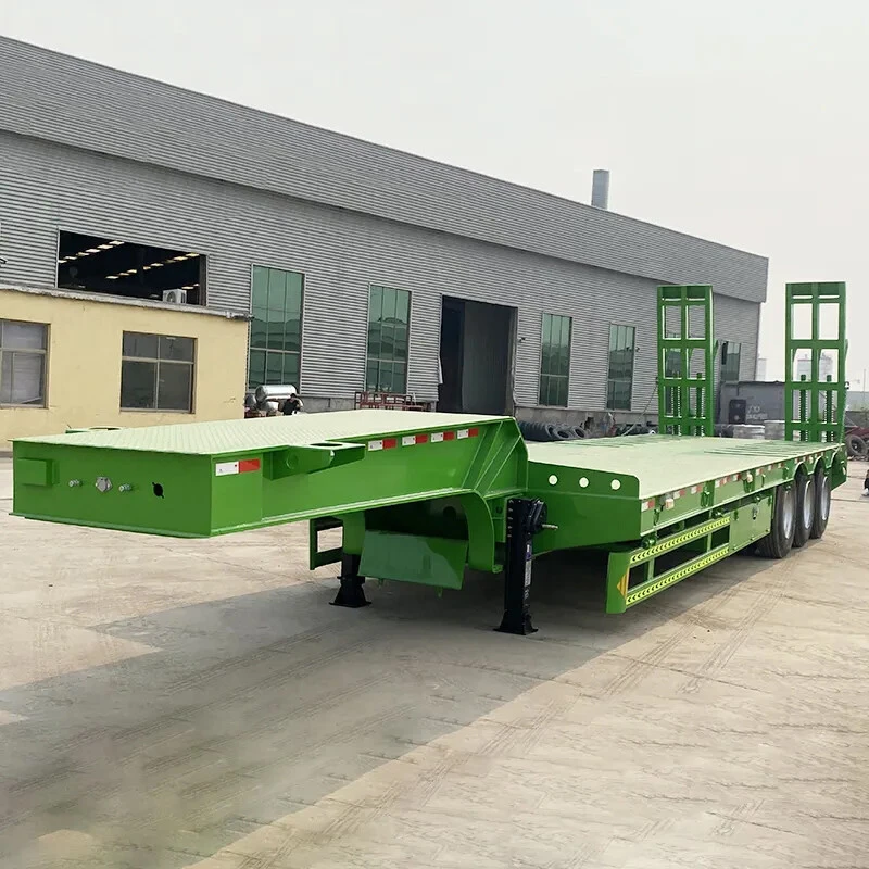 Gooseneck Detachable Low Bed Trailer