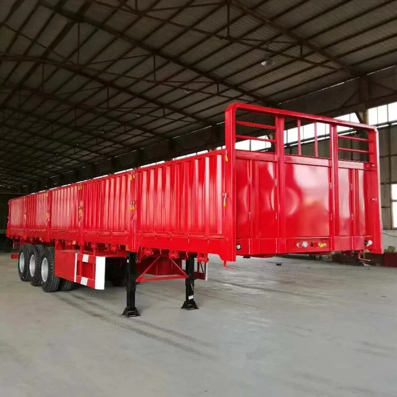 60 Tons Fence Cargo Trailer