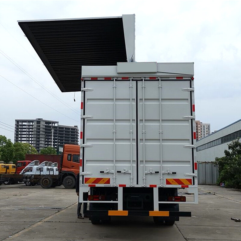 3 Axles Open Wing Van Semi Trailer