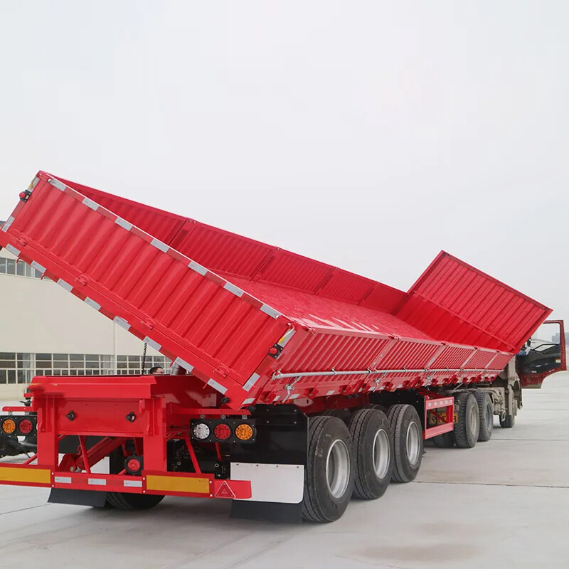 Drop Side Trailer With 1.5m Side Wall