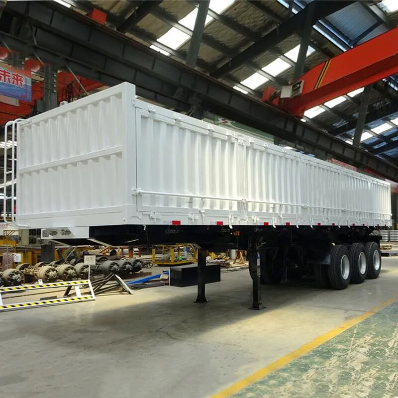 3 Axles Carry Cement 60 Ton Dropside Trailer