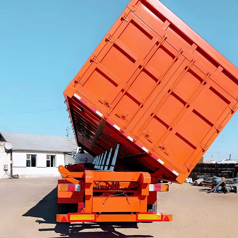 3 Axles Carry Cement 60 Ton Dropside Trailer
