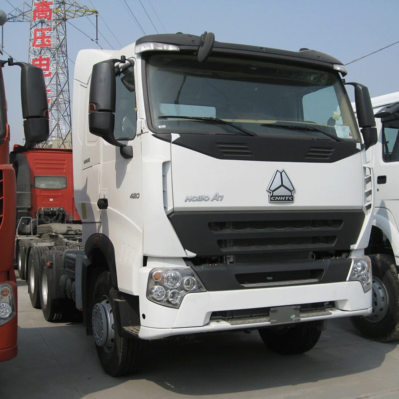 6×4 Howo A7 Sinotruk Tractors 420hp Truck Heads