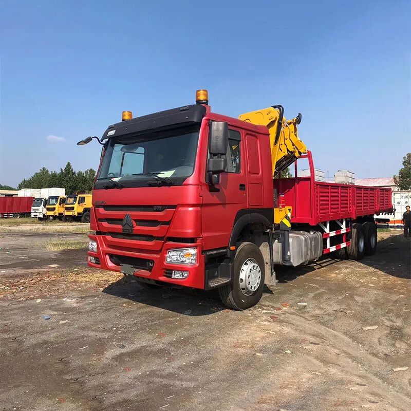HOWO Mounted Crane Truck