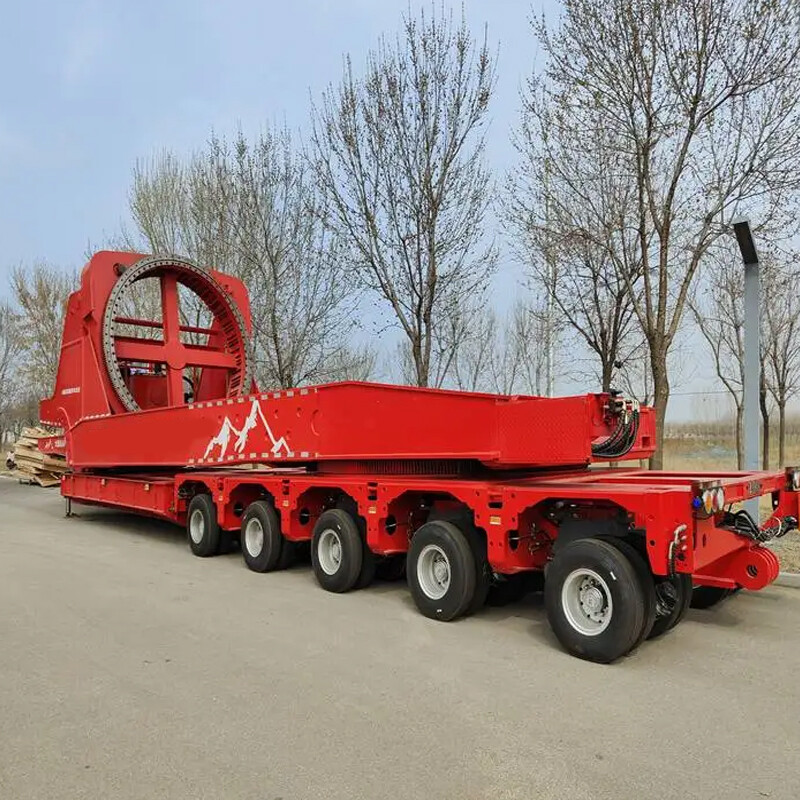 Extendable Wind Blade Trailer For Windmill Blade Transportation
