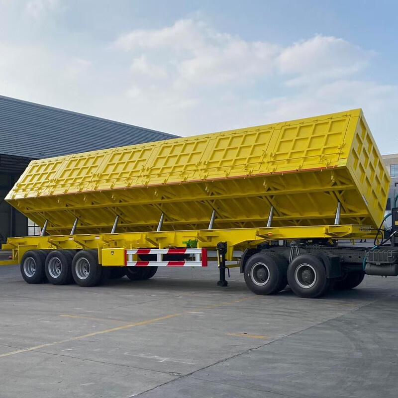 Tri Axle 60 Ton Side Tipper Trailers
