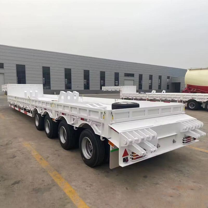 4 Line 8 Axle Lowboy Trailer