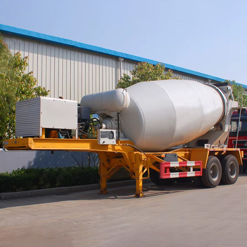 12CBM Concrete Mixer Drum Tank Semi Trailer