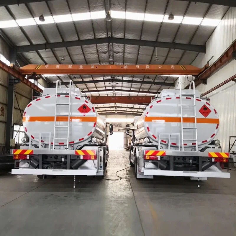 Sinotruk Howo 15000L Aluminum Alloy Helicopter Fuel Dispenser Truck
