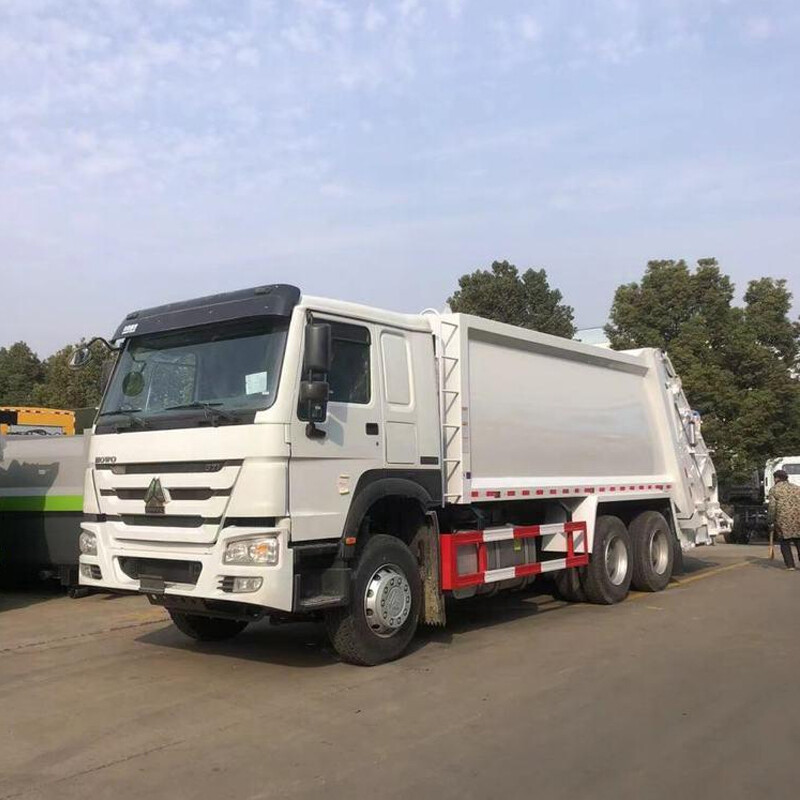 Howo 20m3 Rear Loader Garbage Truck