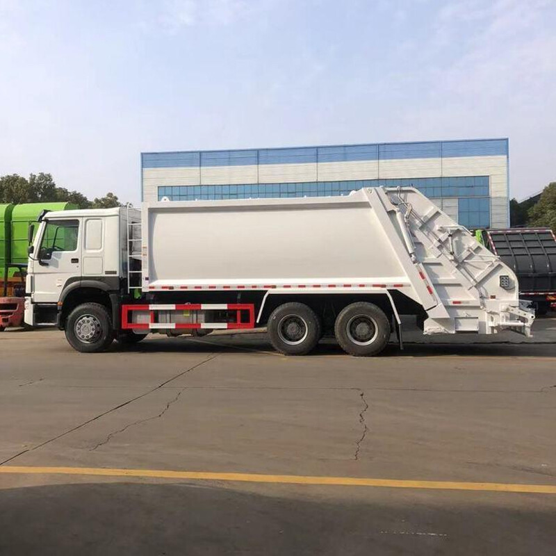 Howo 20m3 Rear Loader Garbage Truck