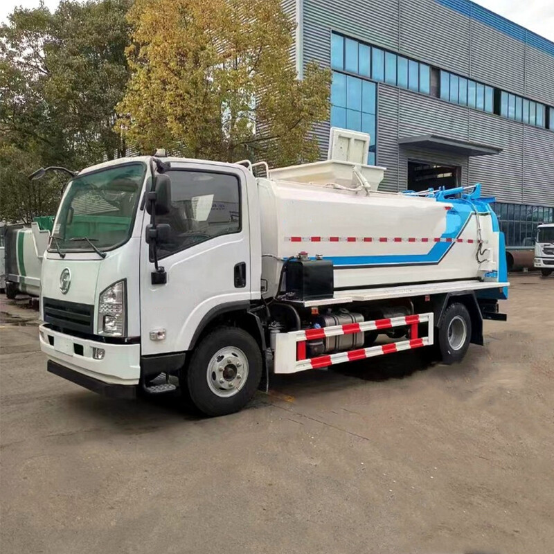 Shacman L3000 16cbm Side Loader Garbage Truck