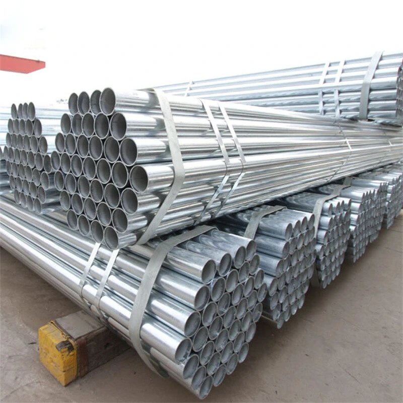  ST37-2 Galvanized Steel Round Pipe