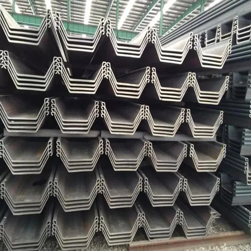 SM 400A SS490B U-Shaped Steel Sheet Pile
