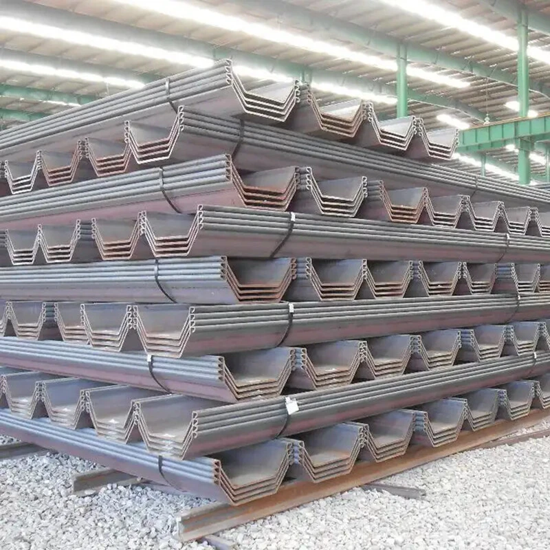 A53 Gr.A A656 Gr.50 U-Shaped Steel Sheet Pile