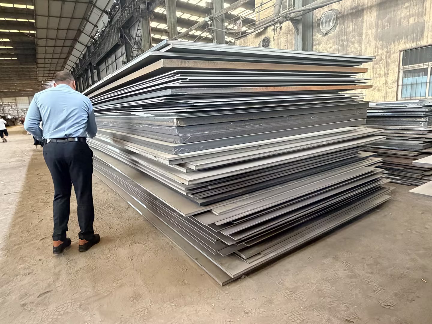 Customer Inspection Passed for Carbon Steel Plate Order Customer Inspection Passed for Carbon Steel Plate Order