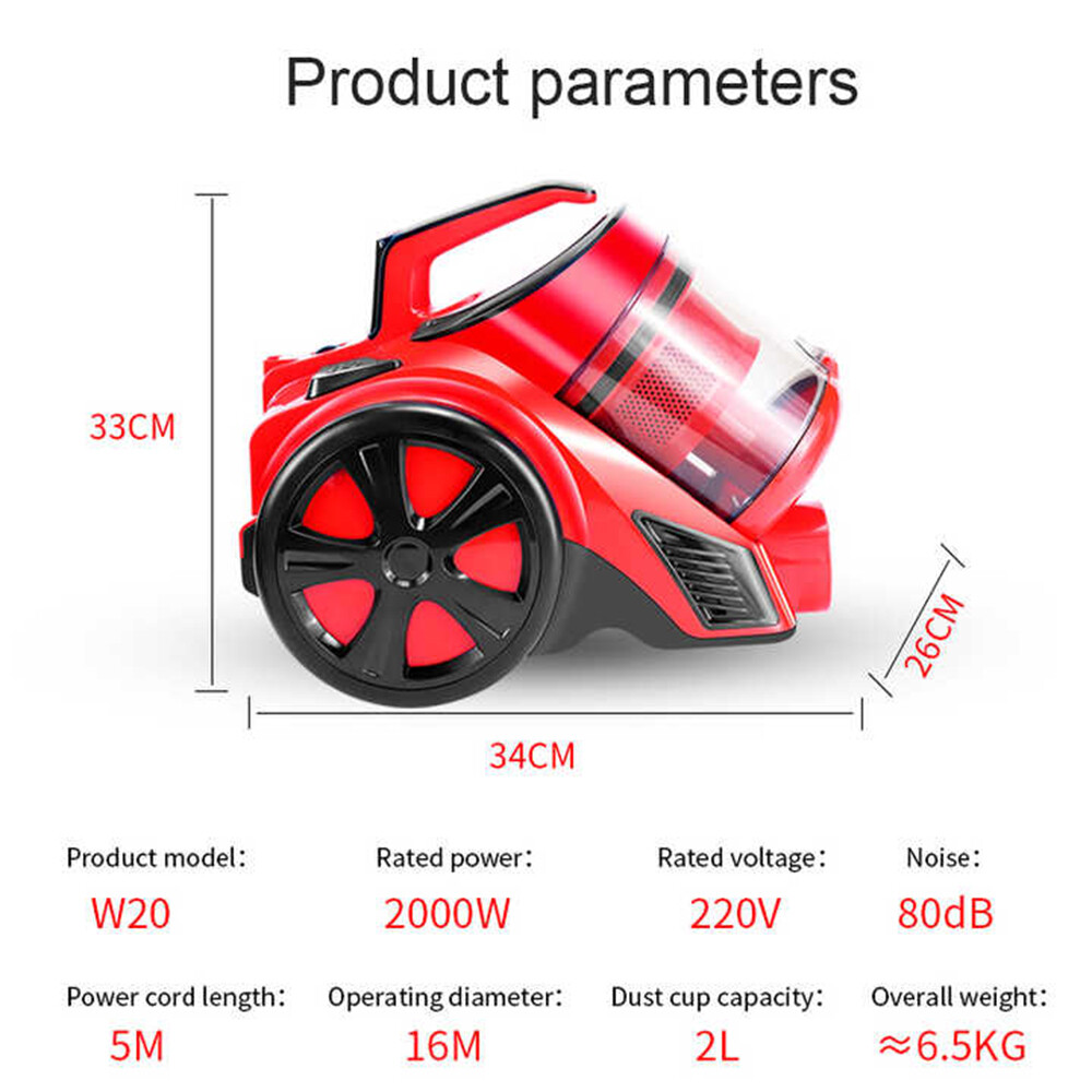 W3 Canister Vacuum Cleaner