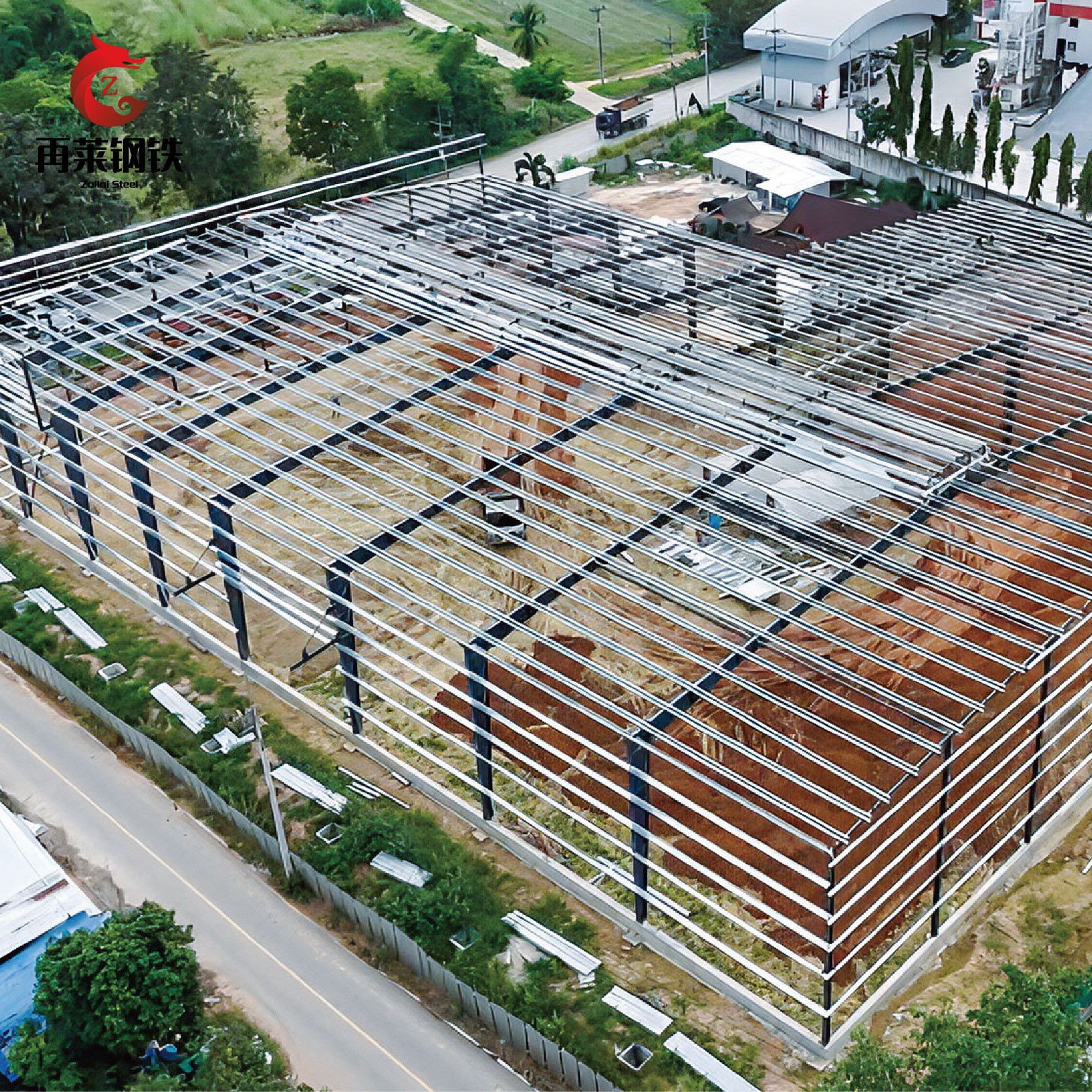Customized Steel Structure Workshop & Warehouse Integrated Industrial Building