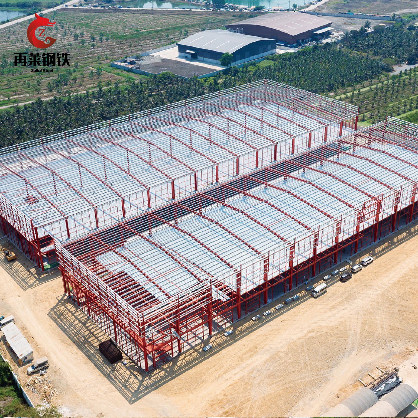 Customized Steel Structure Workshop & Warehouse Integrated Industrial Building