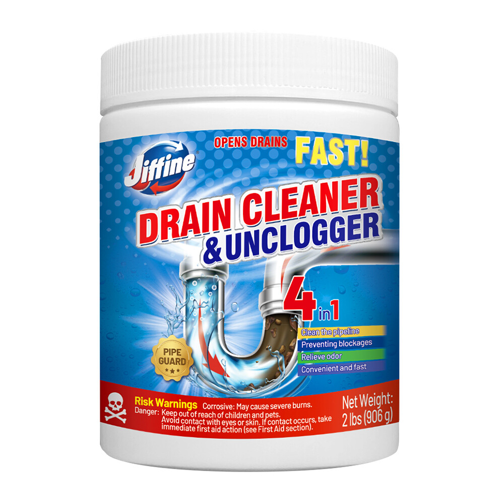 JIFFINE drain cleaner & unclogger