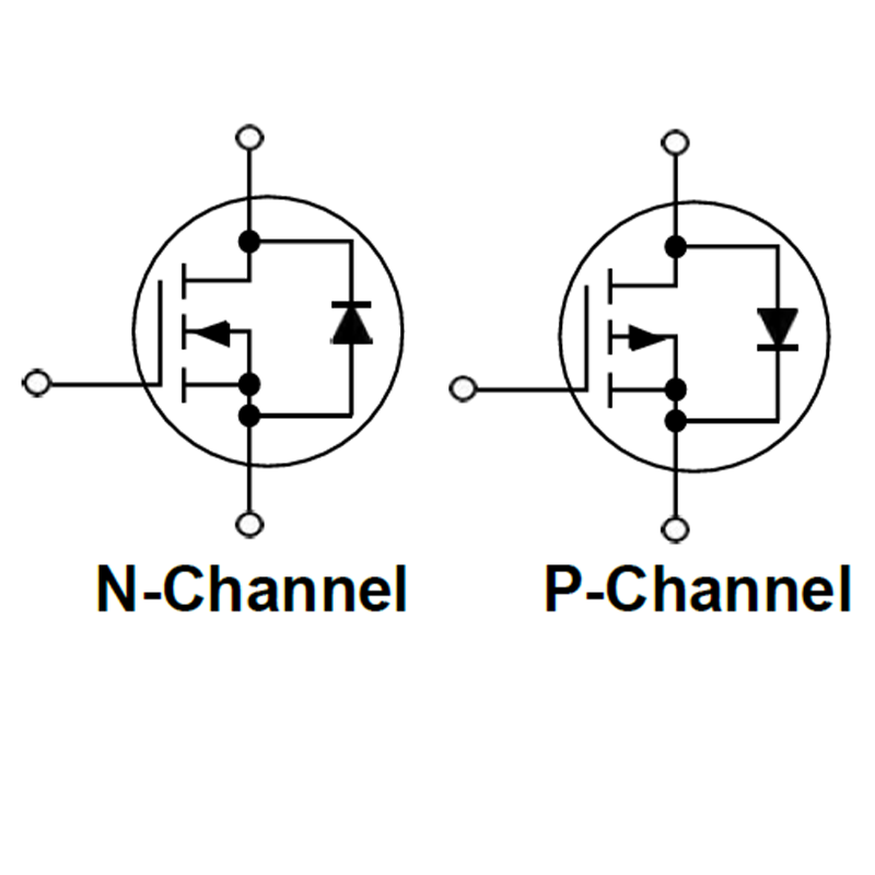 N+P-type field-effect transistor