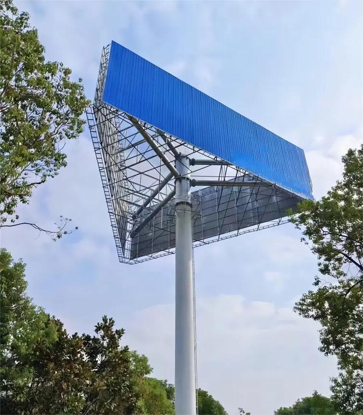 Steel structure billboard