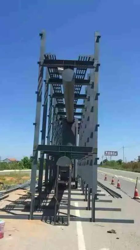 Steel structure billboard