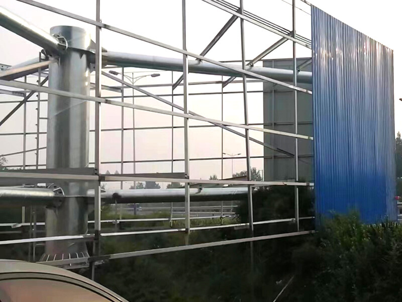 Steel structure billboard