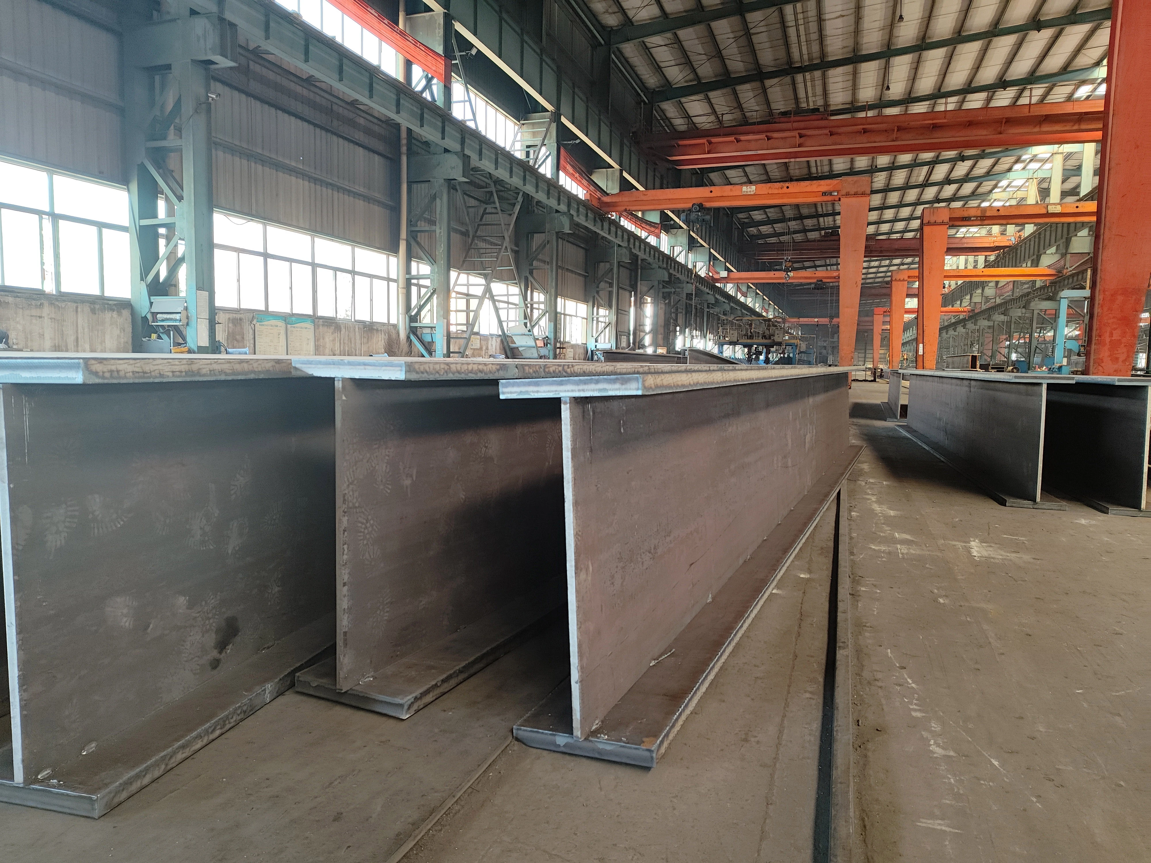 Welding H-beam