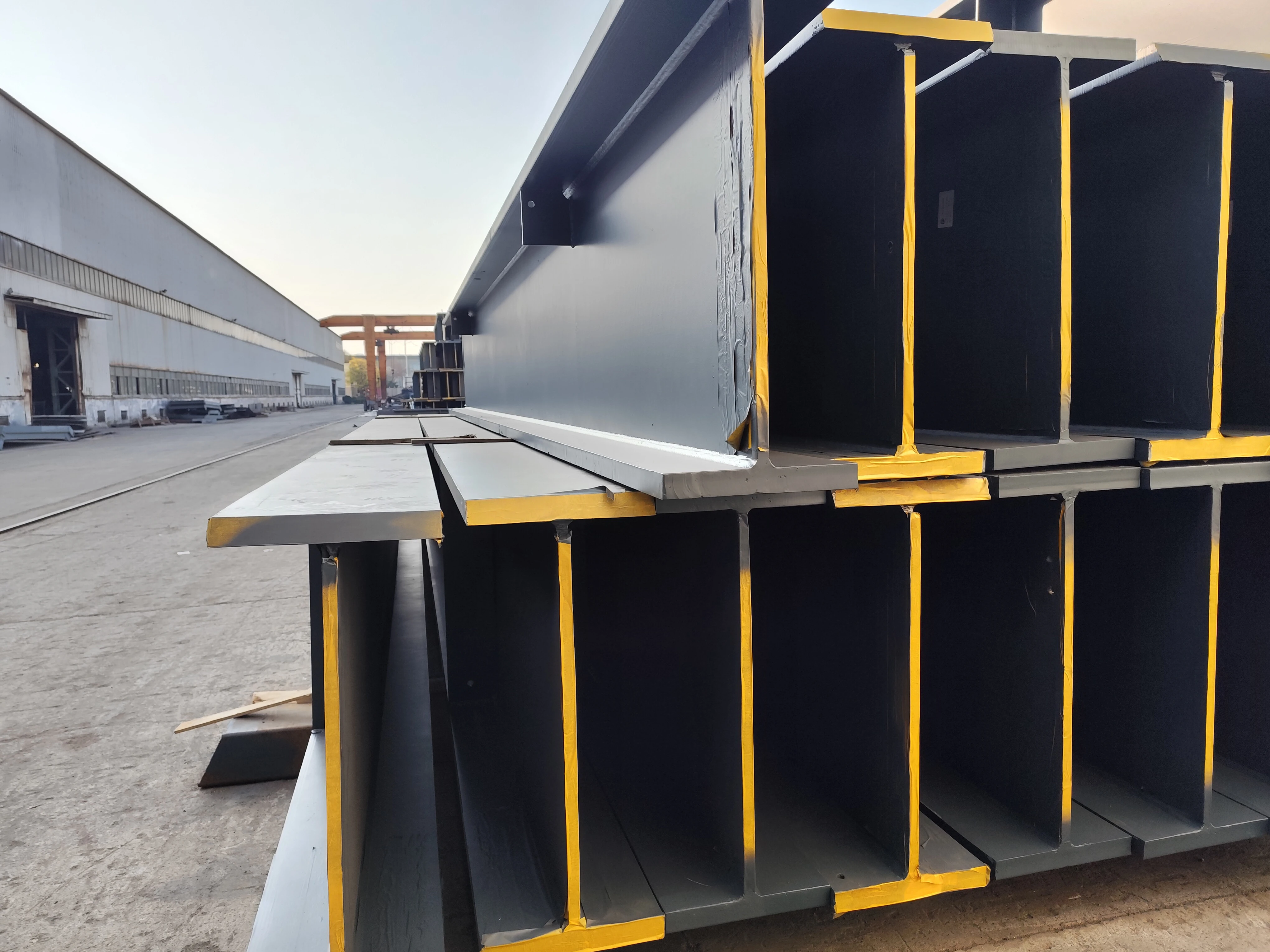 Welding H-beam
