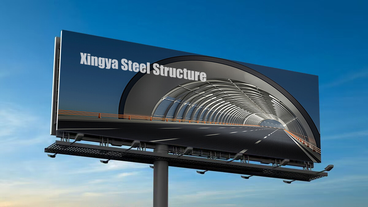 Steel structure billboard