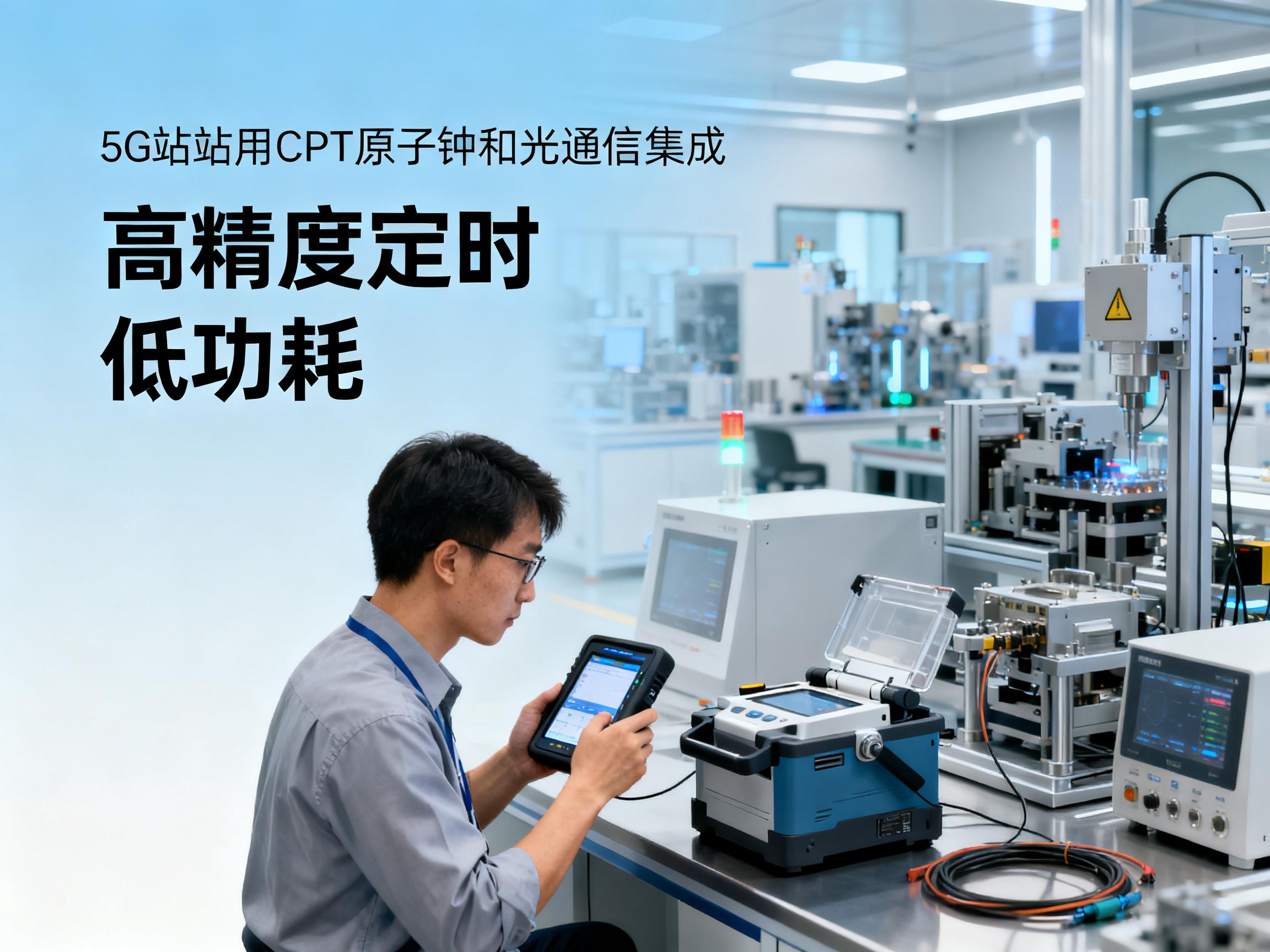 How CPT Atomic Clocks Reduce OPEX in 5G Base Stations [Real Data]