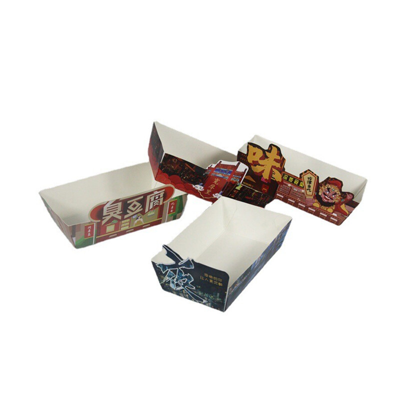 Snack paper box