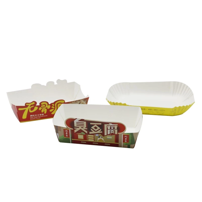 Snack paper box