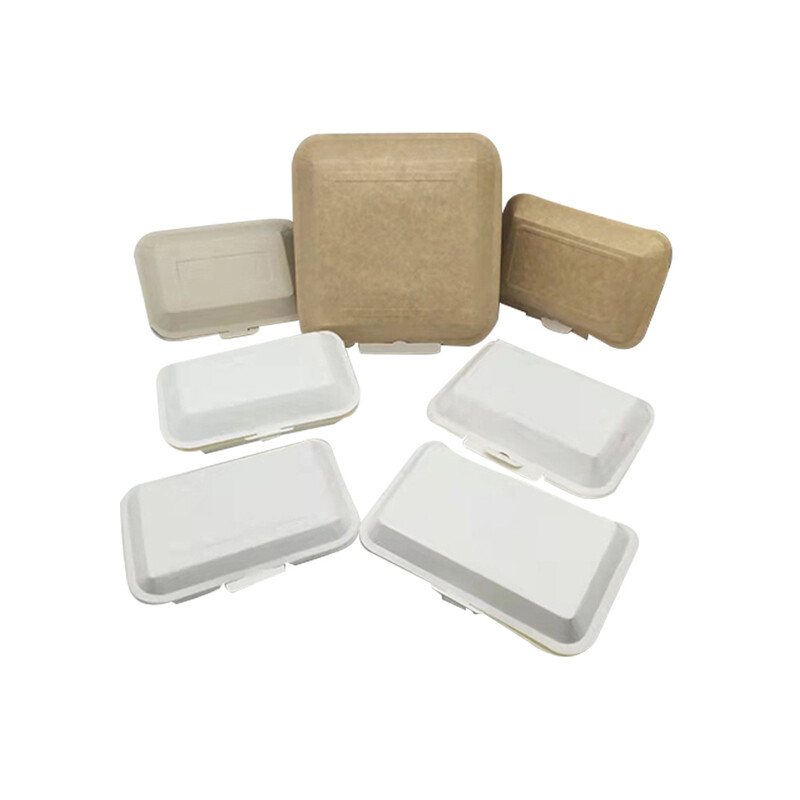 Round corner paper lunch box