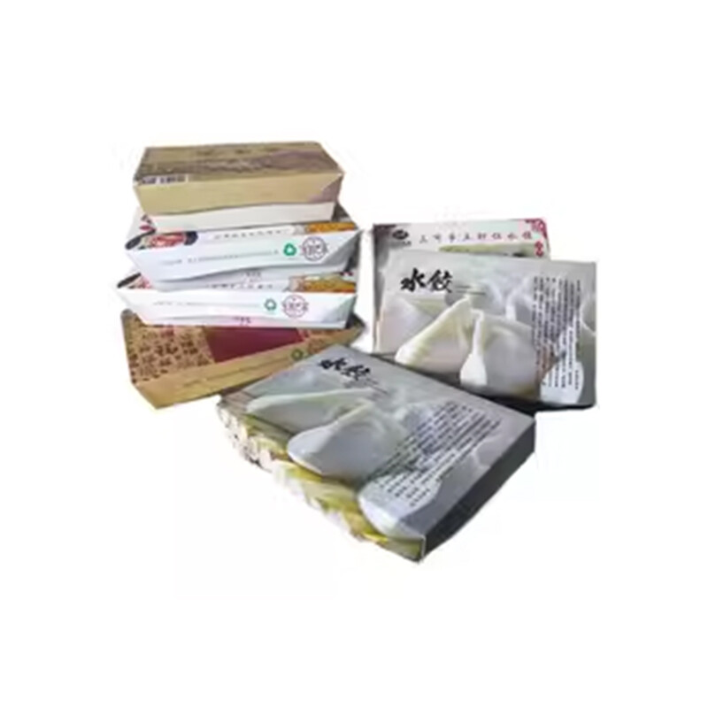 Paper lunch box with self-lock lid