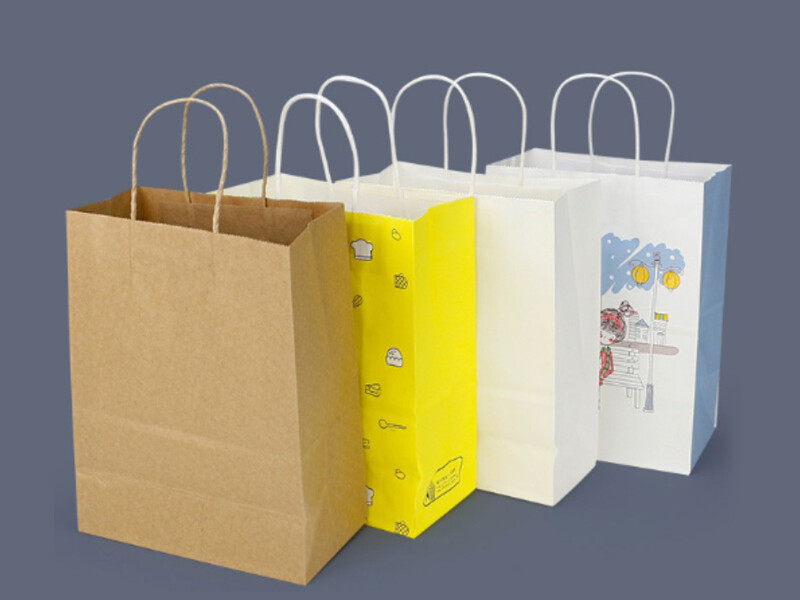 Paper handle bag