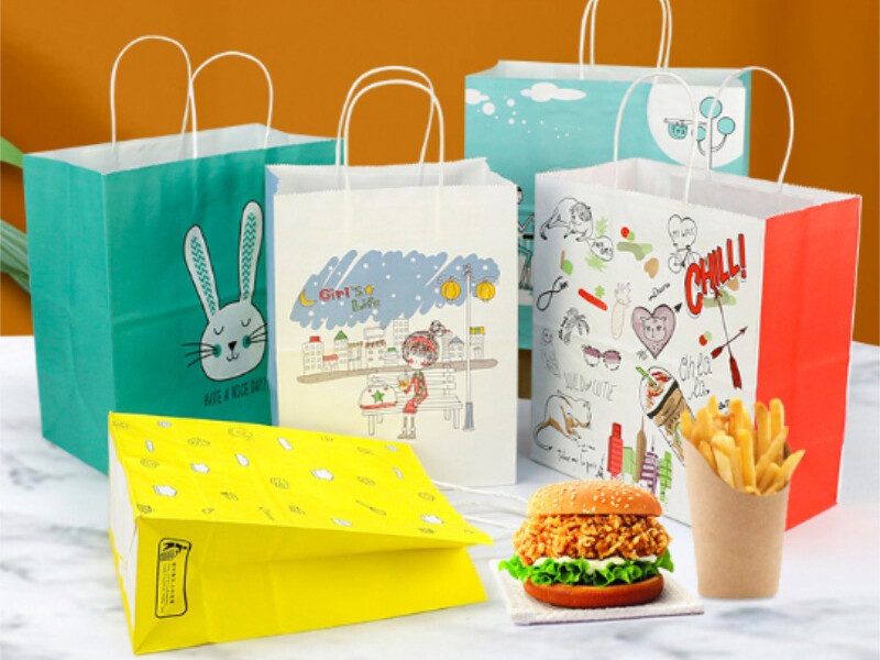 Paper handle bag
