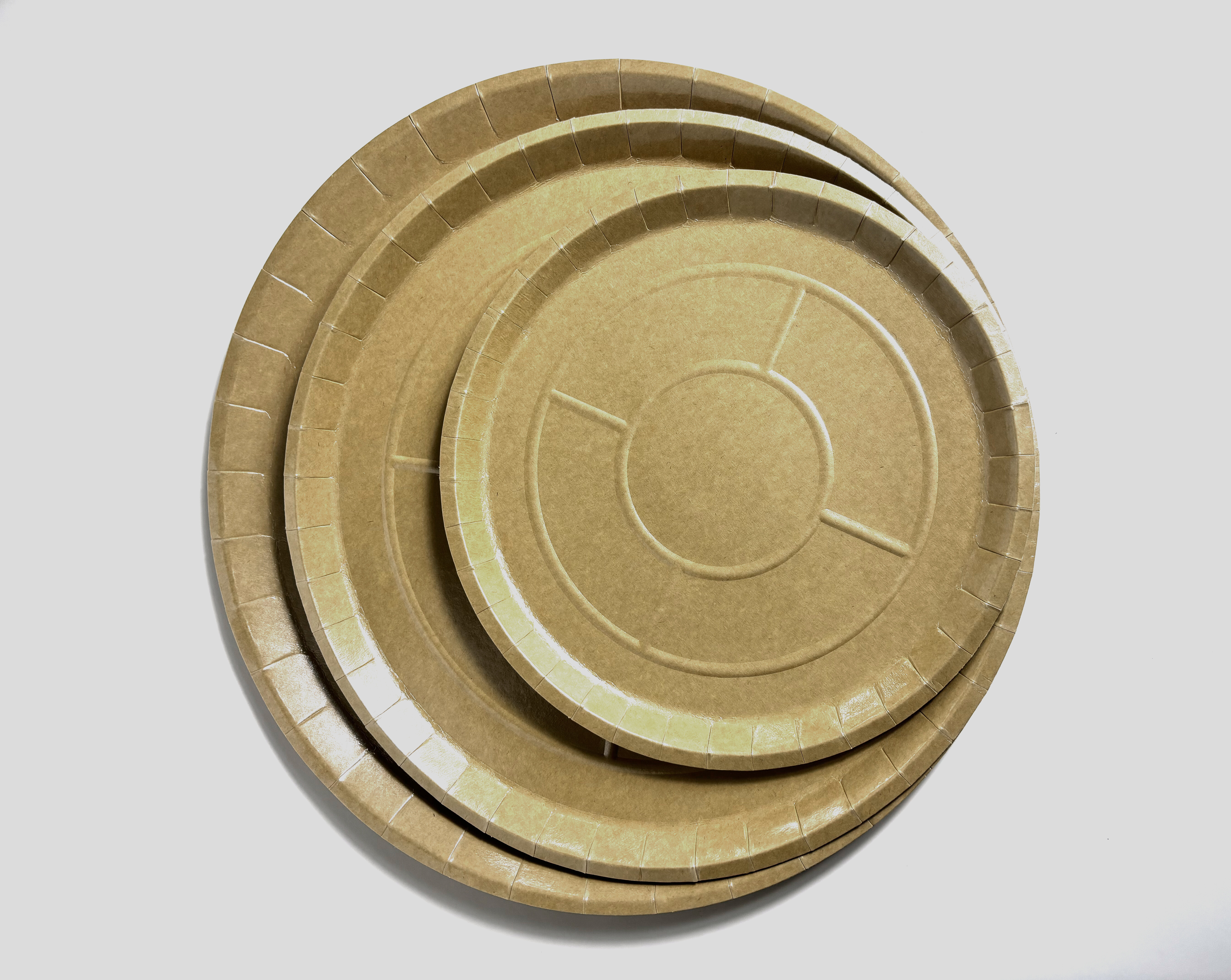 Oven-able paper food tray