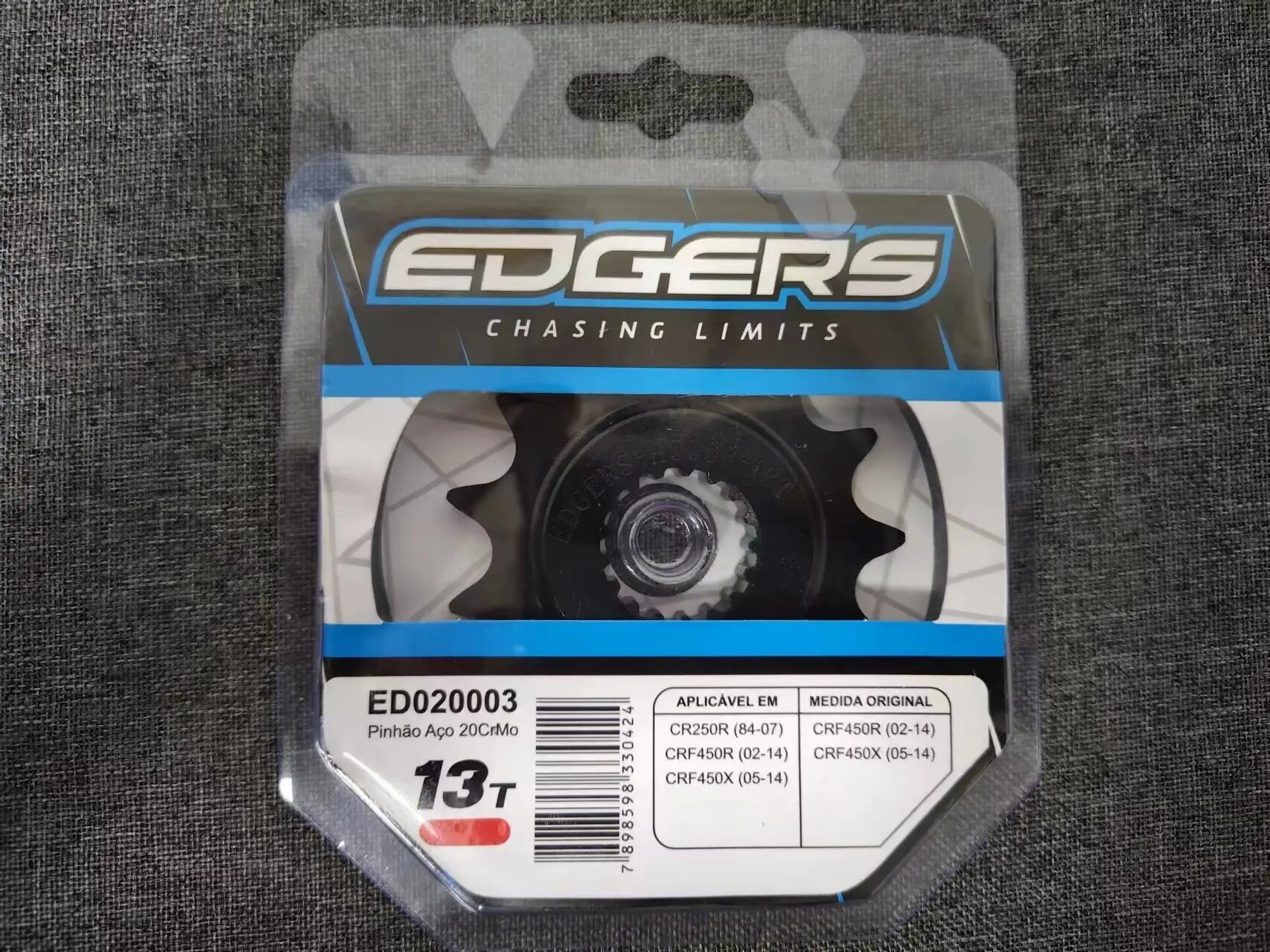 13t motorcycle sprocket, suitable for CR250R 8407 CRF450R 0214 CRF450R 02 14 CRF450X 05-14 CRF450X 05 14 ED020003