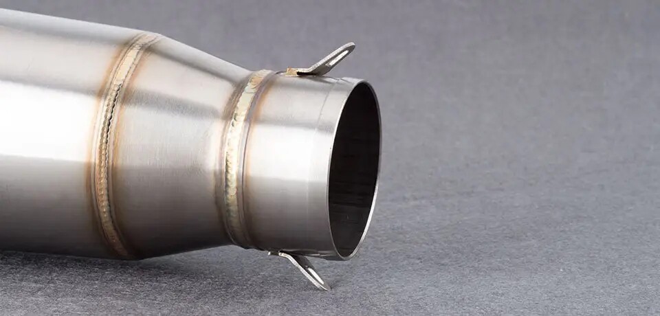 E04 Motorcycle Retrofit Exhaust Pipe Retro Network Muffler Z800 R6 Z1000 Large Displacement Sports Car Competition