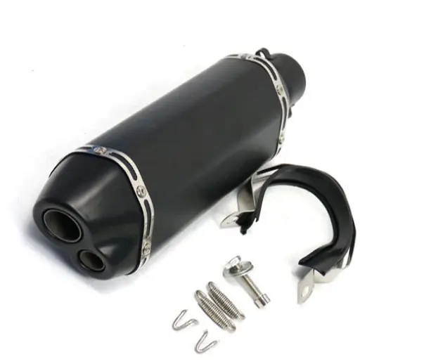E15 Motorcycle Exhaust Muffler Dual Outlet LC 135 Cl 150 Y15ZRSniper 150ms king 150exciter150 Exhaust Pipes