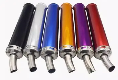 E21 60280 Smooth Motorcycle Modified Exhaust Pipe Blast Street General TZR125 JOG GY6 50 150 100 Ghost Exhaust Pipe