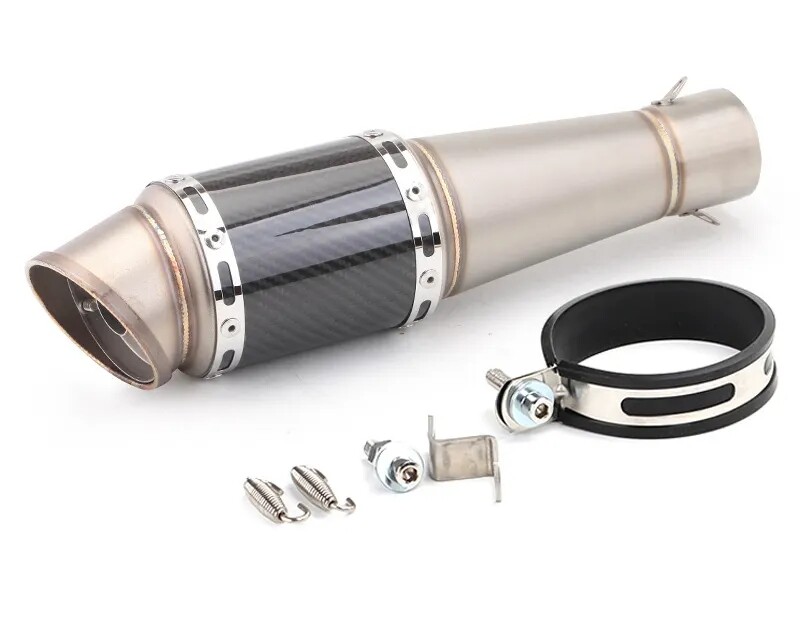 Motorcycle Accessories Taiwan MPGP Fried Street Horn Exhaust Pipe GY6 Qiao GE 100 Husi RSZ Exhaust Pipe